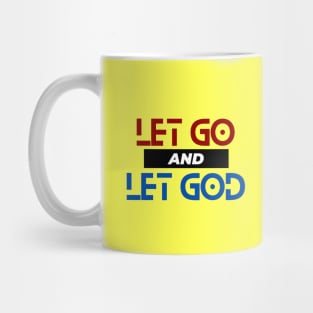 Let Go and Let God | Christian Saying Mug